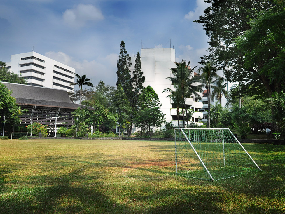 Sport Facilities - Soccer Field - Hotel Borobudur Jakarta
