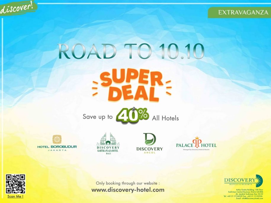 Promo Superdeal 10.10 – 20.20 Discount sampai 40%