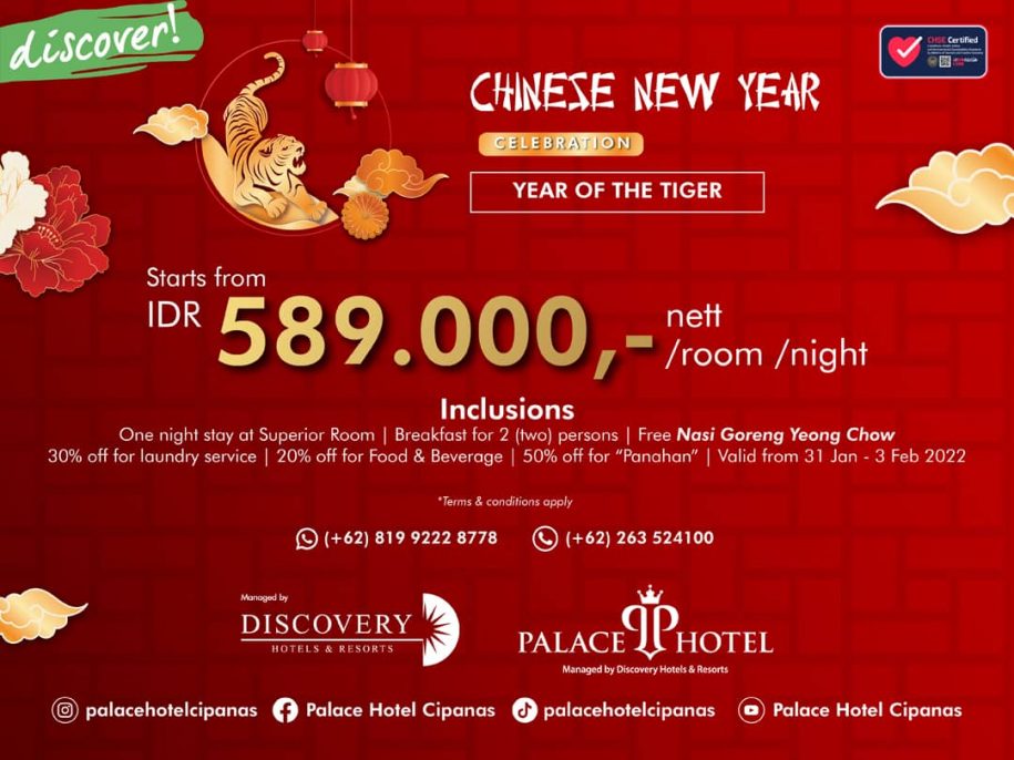 Celebrate Chinese New Year Eve 2022
