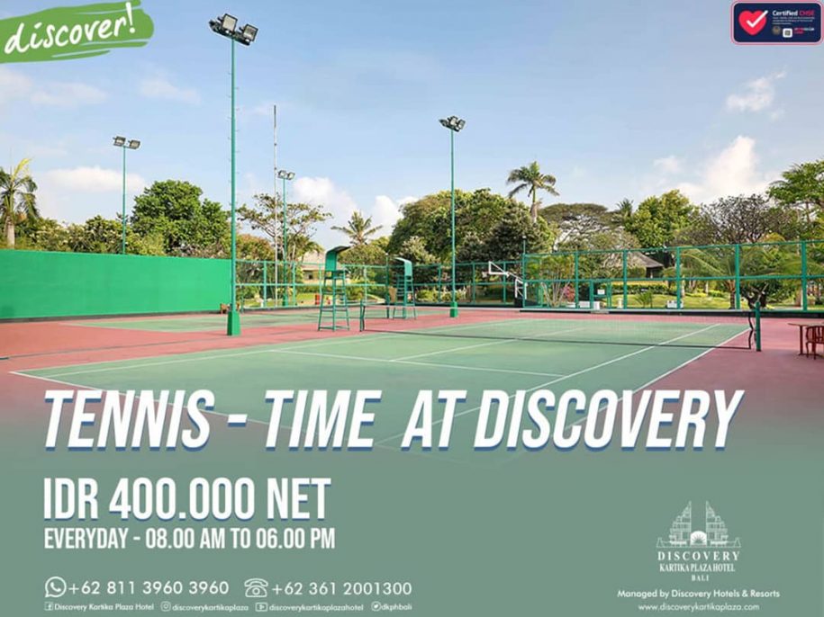 Tennis Time at Discovery